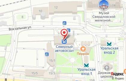 МегаФон на Уральской на карте