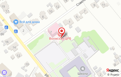 Волжская центральная районная больница на улице Пацаева на карте