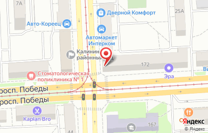 Восточный экспресс банк в Калининском районе на карте