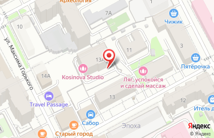 Орион на Петропавловской улице на карте