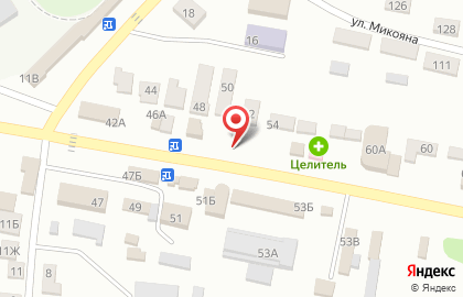Киоск фастфудной продукции на Ростовской улице на карте