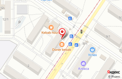 Магазин мяса птицы в Заводском районе на карте
