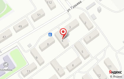 Гостиница Эфир на карте