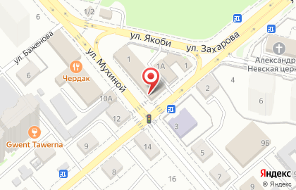 Салон-парикмахерская Радуга в Свердловском районе на карте