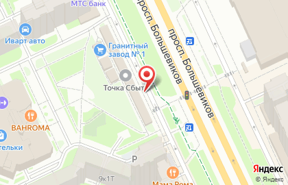 Бистро в Санкт-Петербурге на карте