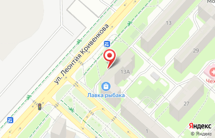 Правильный цыпленок в Октябрьском округе на карте