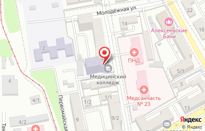 Столовая Поварешка на Камвольной улице на карте