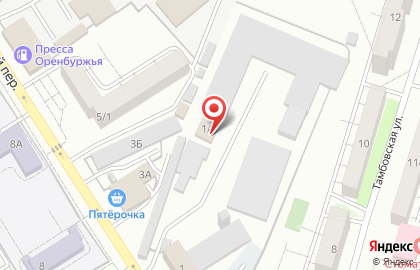 Судебно-экспертное учреждение Федеральной противопожарной службы испытательной пожарной лаборатории по Оренбургской области на карте