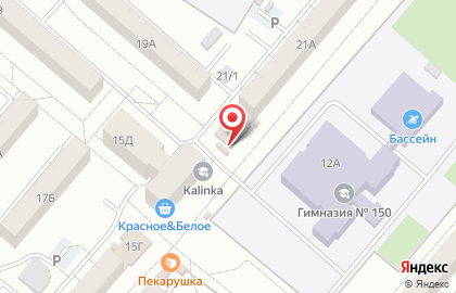 Магазин фруктов и овощей на улице Лукашевича на карте
