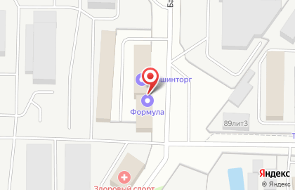 Торгово-сервисная сеть Формула в Дзержинском районе на карте