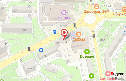 Сервисная компания на Океанском проспекте на карте