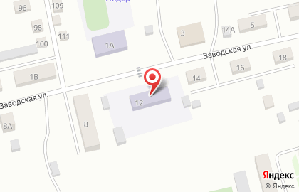Детский сад Светлячок №7 им. П.С. Гапоненко в Черепаново на карте