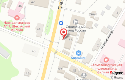 На крючке на Советской улице на карте