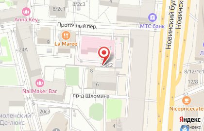 DSBW в проезде Шломина на карте