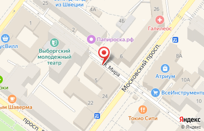 Центр Обслуживания Клиентов ОАО Ростелеком на Московском проспекте на карте