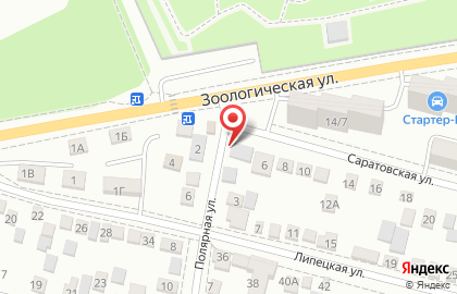 Киоск по продаже мясной продукции на Саратовской улице на карте
