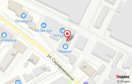 Сервисный центр Ваш сервис на Корочанской улице на карте