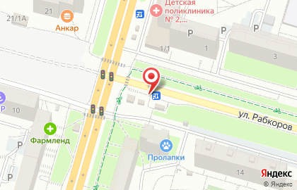 Салон цветов Флореаль в Кировском районе на карте