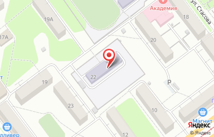 Детский сад Колобок №16 в Засвияжском районе на карте