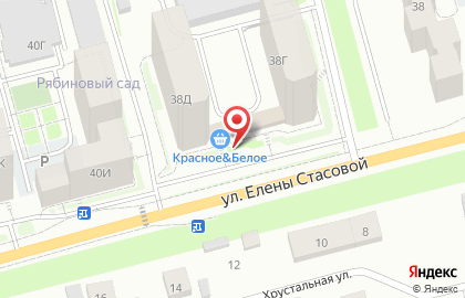 Фирменный магазин разливного пива Bank Beer на улице Елены Стасовой на карте