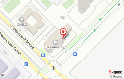 Никулинский районный суд на карте