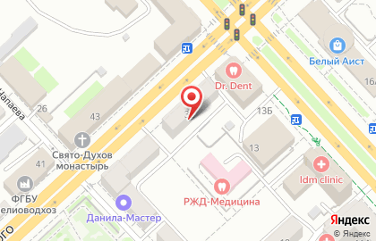 Парикмахерская Территория на улице Маршала Рокоссовского, 32 на карте