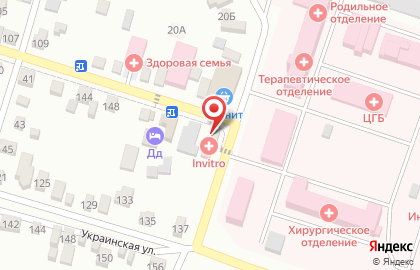 Лаборатория Инвитро в Ростове-на-Дону на карте