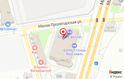 Тверской на Московском проспекте на карте