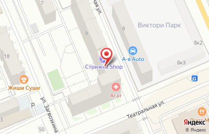 Магазин мяса на Восточной улице на карте