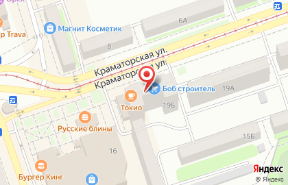 Центр разливных напитков Хмельной ларец на Краматорской улице на карте