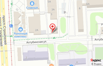 Магазин печатной продукции на Ахтубинской улице на карте