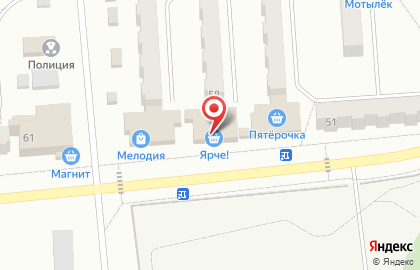 Салон штор и карнизов Versal на улице Шевцовой на карте