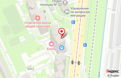 Зоомагазин PetShop.ru в Санкт-Петербурге на карте
