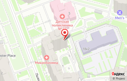 Мини-маркет Юта в Приморском районе на карте