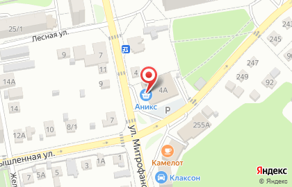 Магазин одежды в Барнауле на карте