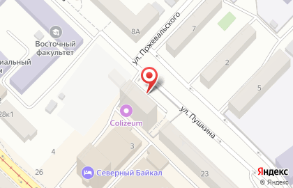 Барис на улице Пржевальского на карте