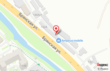 Ампирус Mobile – ремонт автомобилей в Красноярске на карте