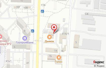 Бильярдный клуб Leon в Астрахани на карте