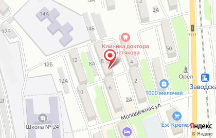 Клуб боевых единоборств Спартак на карте