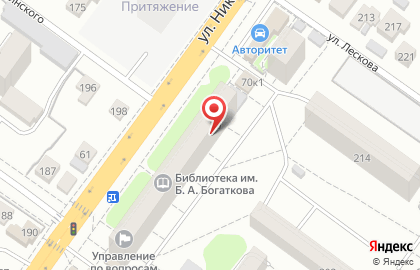 Галерея Респект в Октябрьском районе на карте