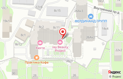 Студия Jay Beauty Project на Чонгарском бульваре на карте
