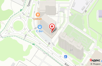Супермаркет Пятёрочка на Троицкой улице в Мытищах на карте