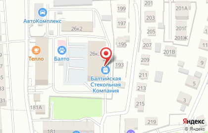 Балтийская Стекольная Компания на карте