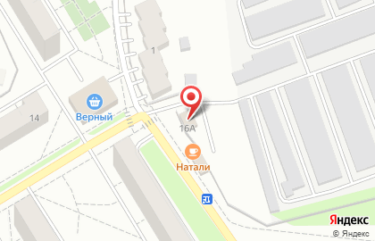 Магазин автозапчастей на ул. Ларина (Всеволожский район), 16а на карте