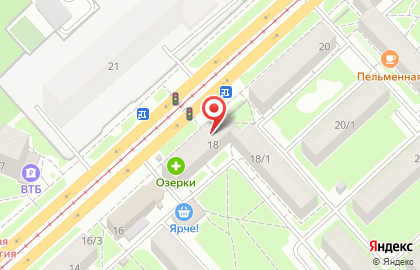 Магазин Мясная Кухня на улице Богдана Хмельницкого на карте
