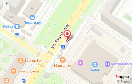 Микрофинансовая компания Быстроденьги на улице Амундсена на карте
