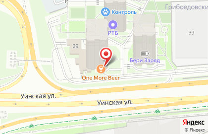 Супермаркет Лион в Мотовилихинском районе на карте