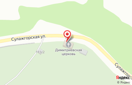 Храм во имя святого великомученика Димитрия Солунского в Петрозаводске на карте