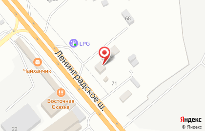 Гранитная мастерская Алексея Андреева в Химках на карте