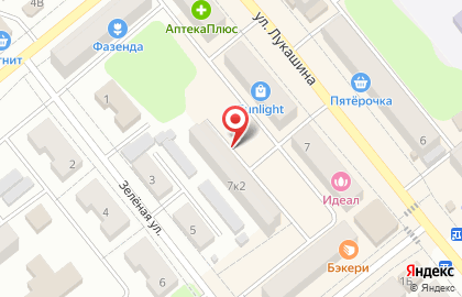 Магазин детской одежды и обуви Беби мода в Щёкино на карте